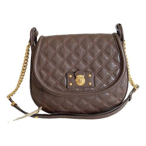 Pre-owned Marc Jacobs Single Leather Crossbody Bag In Brown