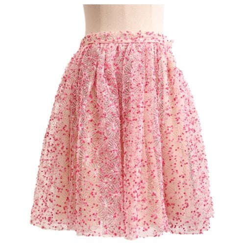 Pre-owned Fendi Skirt In Pink