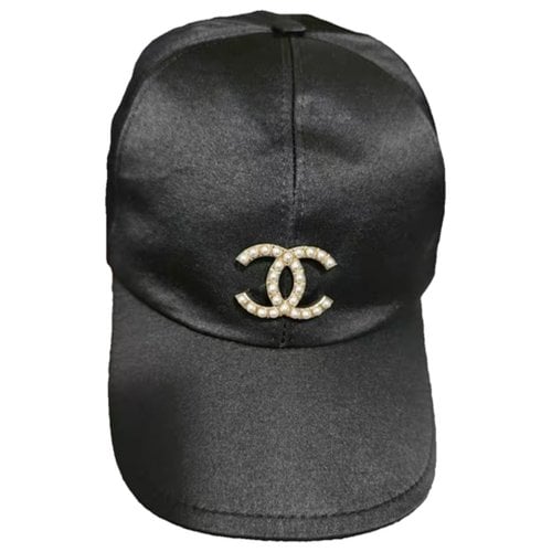 Pre-owned Chanel Cap In Black