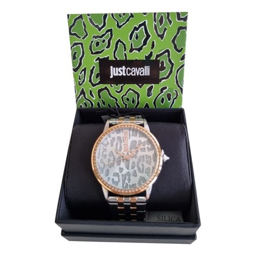 Pre-owned Just Cavalli Watch In Multicolour
