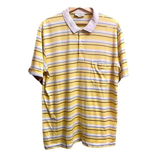 Pre-owned Dior Polo Shirt In Yellow