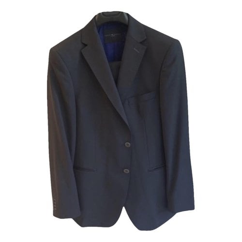 Pre-owned Tommy Hilfiger Suit In Navy