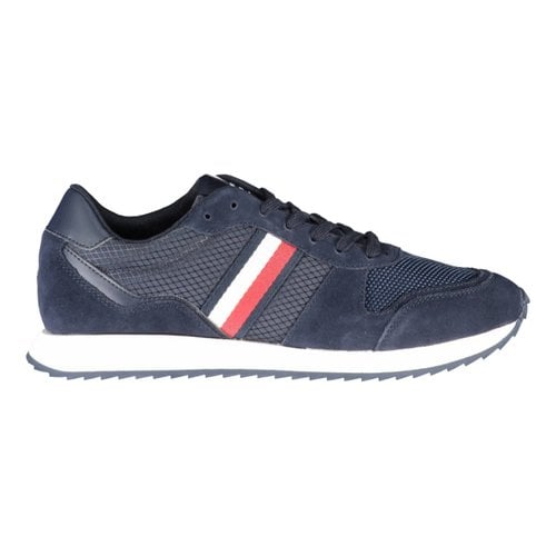 Pre-owned Tommy Hilfiger Low Trainers In Blue
