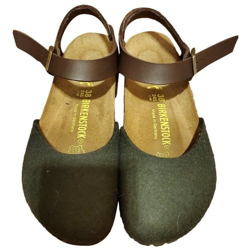Pre-owned Birkenstock Cloth Sandals In Other