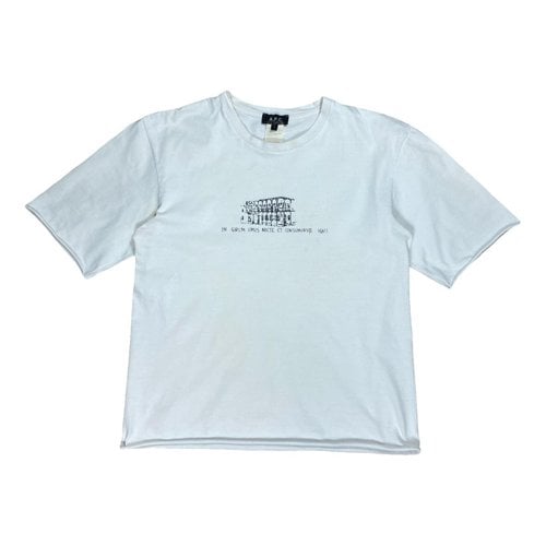 Pre-owned Apc T-shirt In White