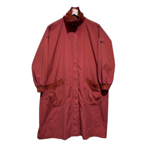 Pre-owned Issey Miyake Parka In Red