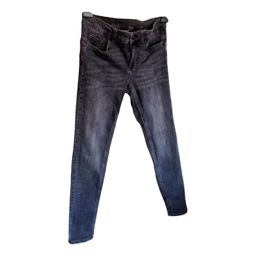 Pre-owned Liujo Slim Jeans In Grey