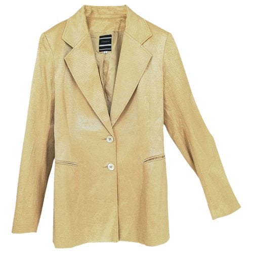 Pre-owned Joseph Jacket In Gold