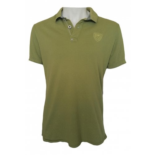 Pre-owned Blauer Polo Shirt In Green