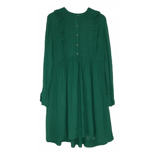 Pre-owned Essentiel Antwerp Mini Dress In Green