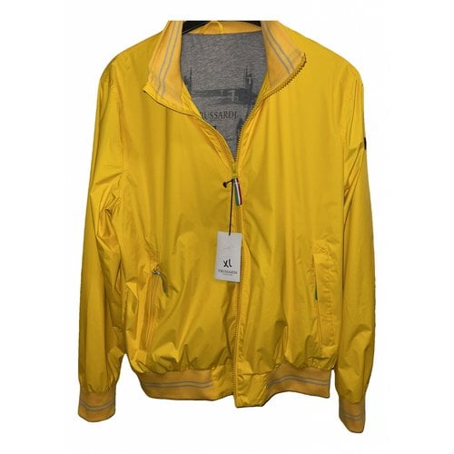 Pre-owned Trussardi Jacket In Yellow