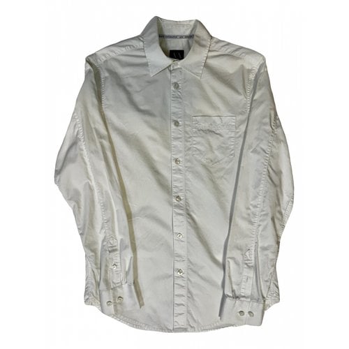 Pre-owned Armani Exchange Shirt In White