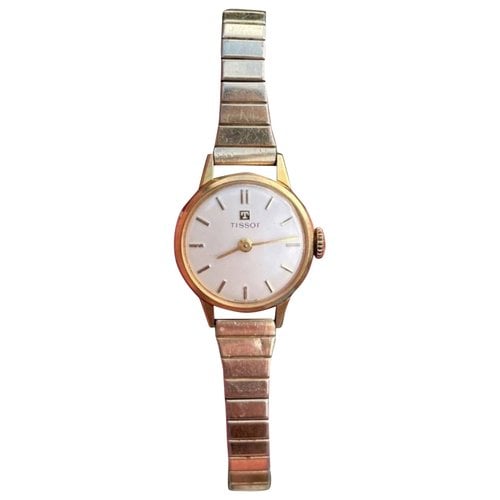 Pre-owned Tissot Yellow Gold Watch