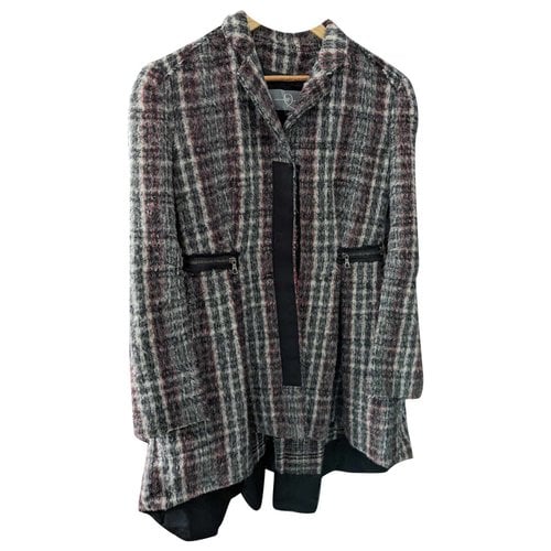 Pre-owned Mcq By Alexander Mcqueen Wool Coat In Multicolour