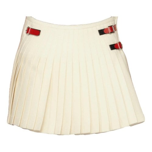 Pre-owned Molly Goddard Wool Mini Skirt In Other