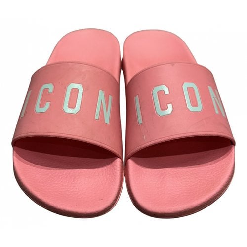 Pre-owned Dsquared2 Sandals In Pink