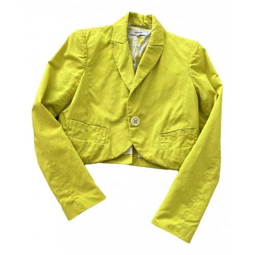 Pre-owned Kenzo Jacket In Yellow