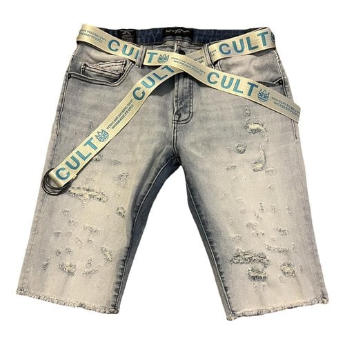 Pre-owned Cult Short In Blue