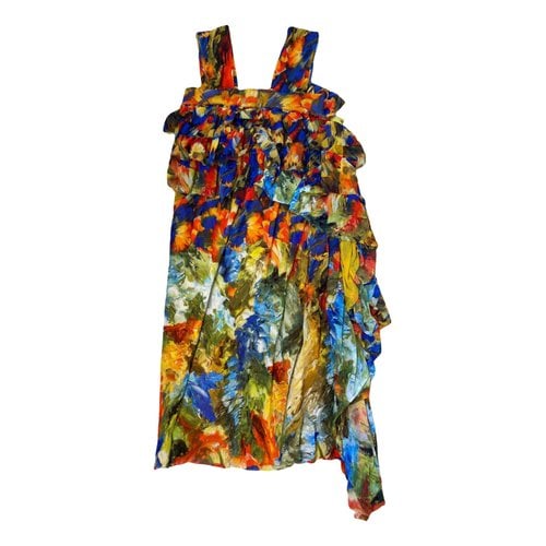 Pre-owned Jean Paul Gaultier Mini Dress In Multicolour