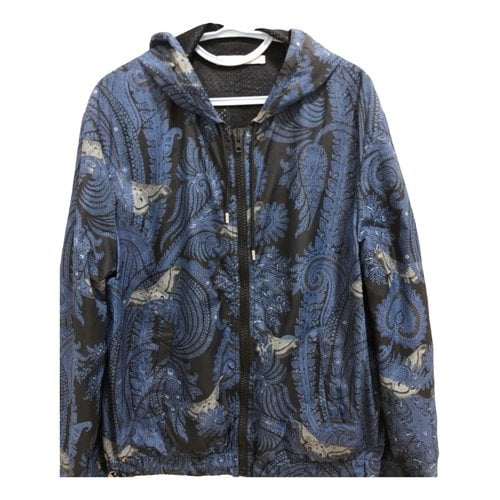 Pre-owned Givenchy Coat In Blue