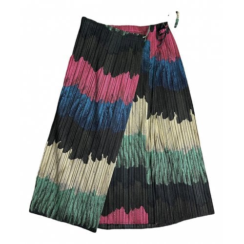 Pre-owned Issey Miyake Maxi Skirt In Other
