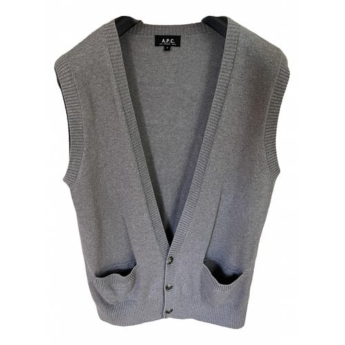 Pre-owned Apc Vest In Grey