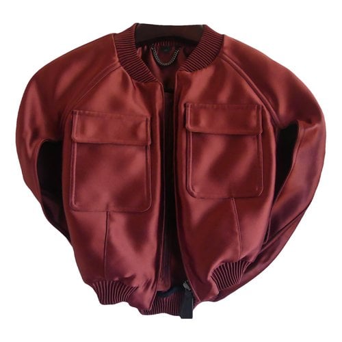 Pre-owned Burberry Cape In Red