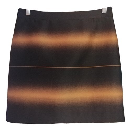 Pre-owned Marc By Marc Jacobs Silk Mini Skirt In Black