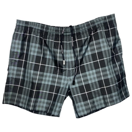 Pre-owned Burberry Short In Grey