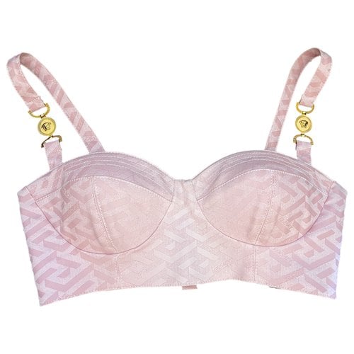 Pre-owned Versace Camisole In Pink