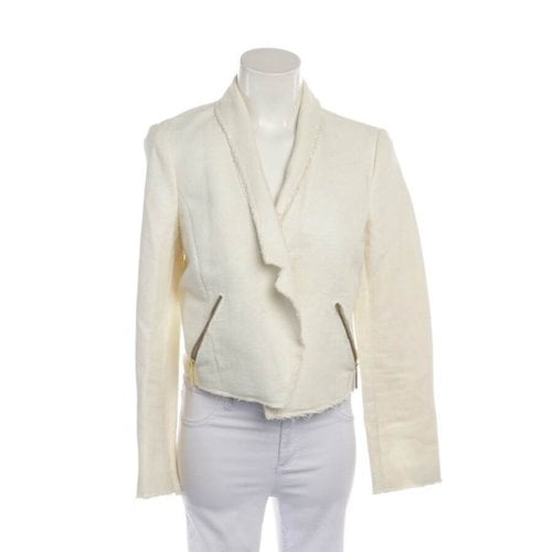Pre-owned Michael Kors Jacket In White