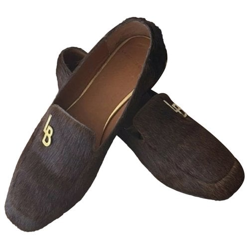 Pre-owned Laurence Bras Leather Flats In Other