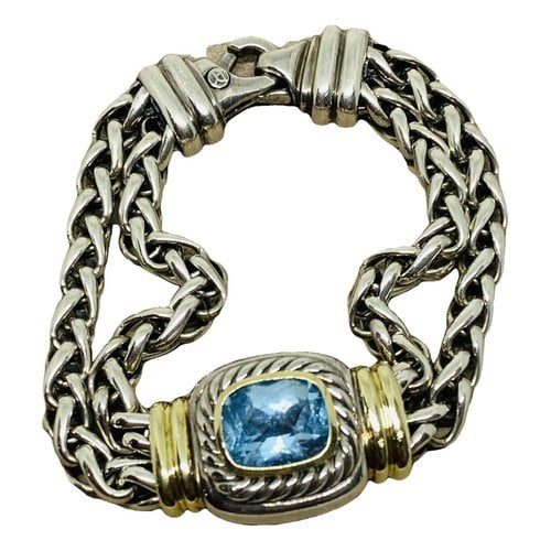 Pre-owned David Yurman Silver Bracelet In Multicolour