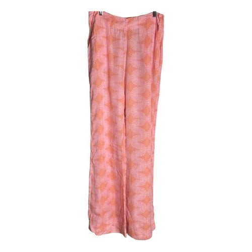 Pre-owned Alix Of Bohemia Straight Pants In Pink