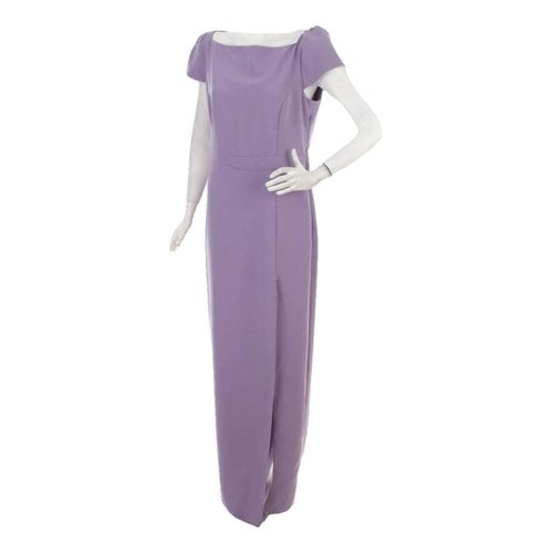 Pre-owned Dolores Promesas Maxi Dress In Purple