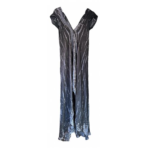 Pre-owned Zadig & Voltaire Maxi Dress In Anthracite