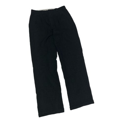 Pre-owned Saint Laurent Wool Trousers In Other
