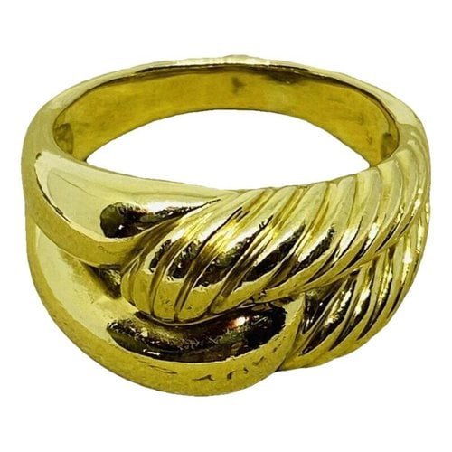 Pre-owned David Yurman Yellow Gold Ring