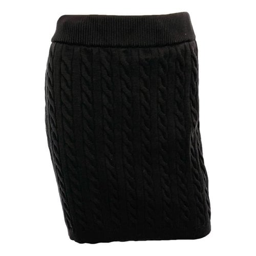 Pre-owned Alexander Wang T Mini Skirt In Black