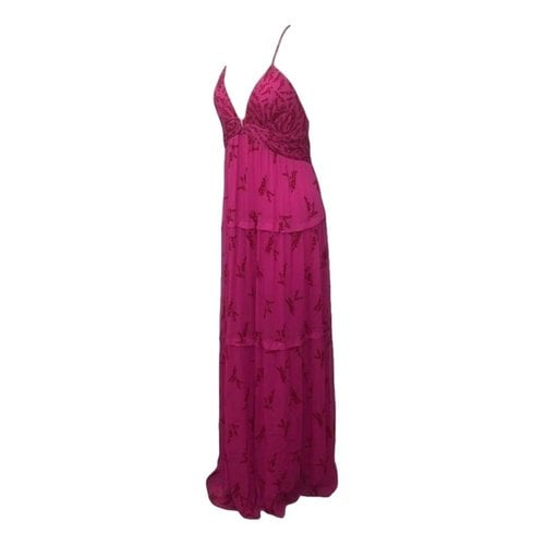 Pre-owned Ba&sh Maxi Dress In Pink