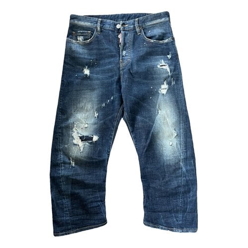 Pre-owned Dsquared2 Short Pants In Blue