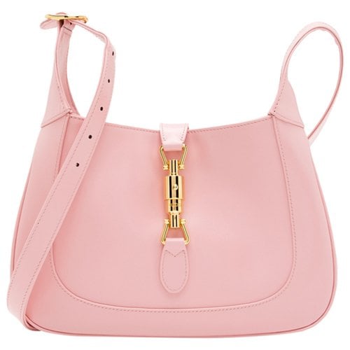 Pre-owned Gucci Leather Bag In Pink
