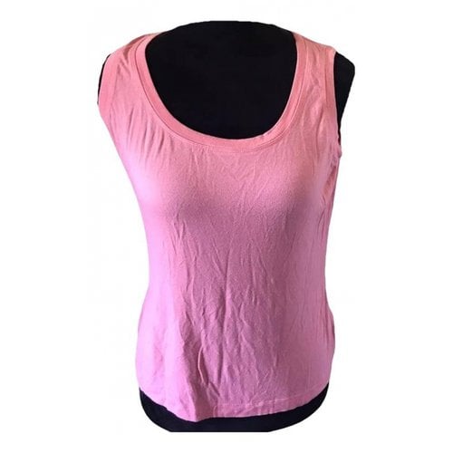 Pre-owned St John Top In Pink