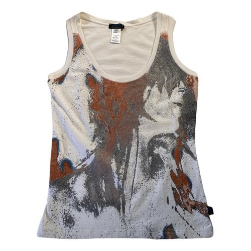 Pre-owned Christian Lacroix Vest In White