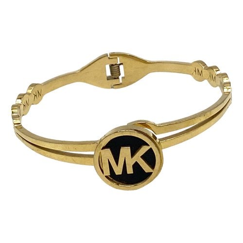 Pre-owned Michael Kors Bracelet In Yellow