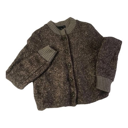 Pre-owned Marc By Marc Jacobs Wool Coat In Brown