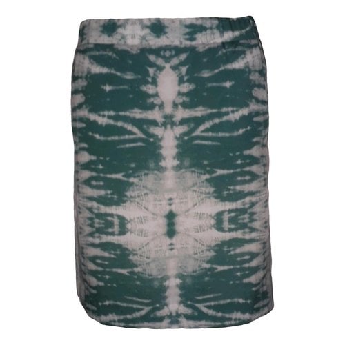 Pre-owned Maje Mid-length Skirt In Green