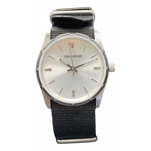 Pre-owned Zadig & Voltaire Watch In White
