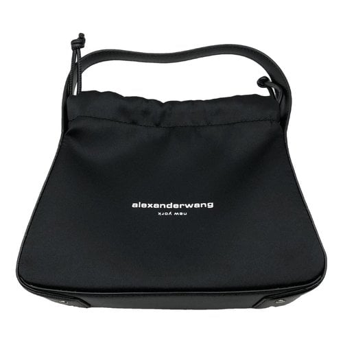 Pre-owned Alexander Wang Leather Travel Bag In Black