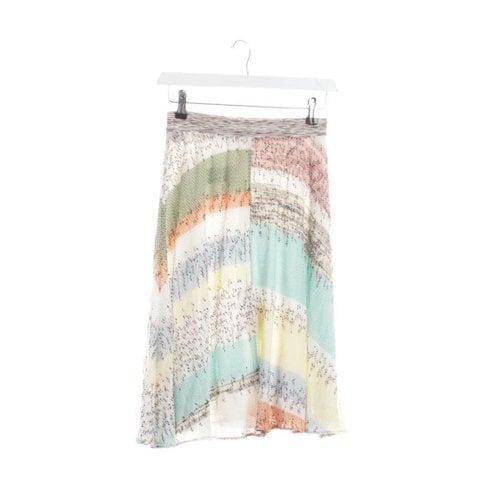 Pre-owned Missoni Silk Skirt In Multicolour